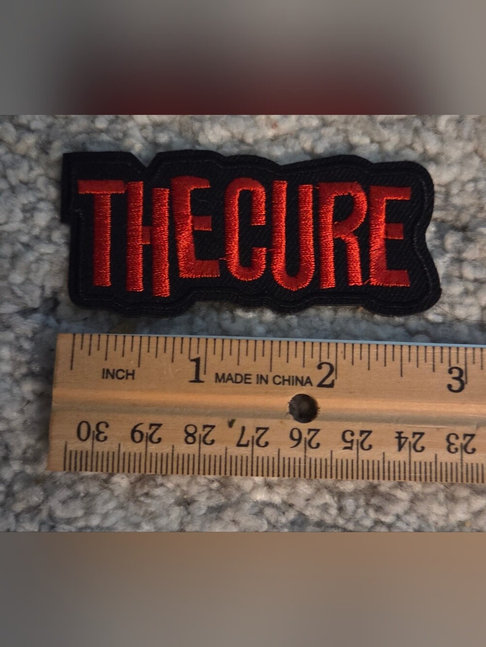 The Cure Embroidered Patch